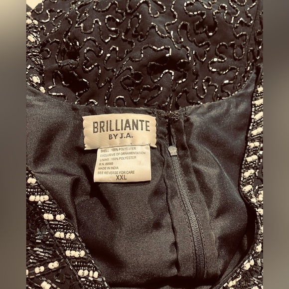 Brilliante maxi dress Sequins romantic Festive gown bride’s mother Women’s XXL - Picture 9 of 9